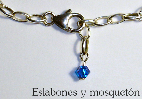 Eslabones y mosquetón